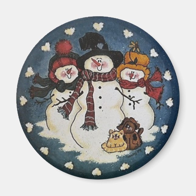 Imán Snowman Magnet (Frente)