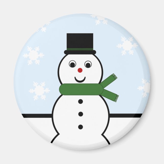 Imán Snowman Magnet (Frente)