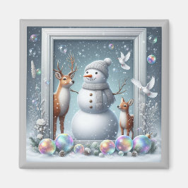 Imán Snowman Magnet