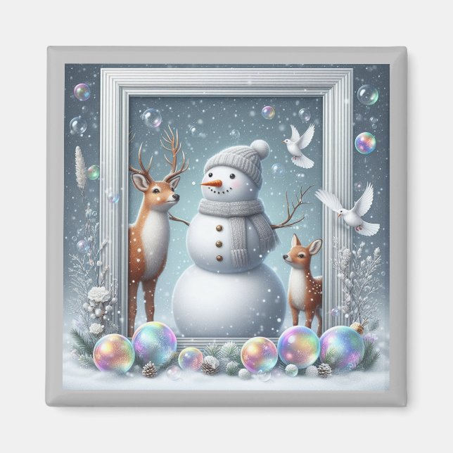 Imán Snowman Magnet (Frente)