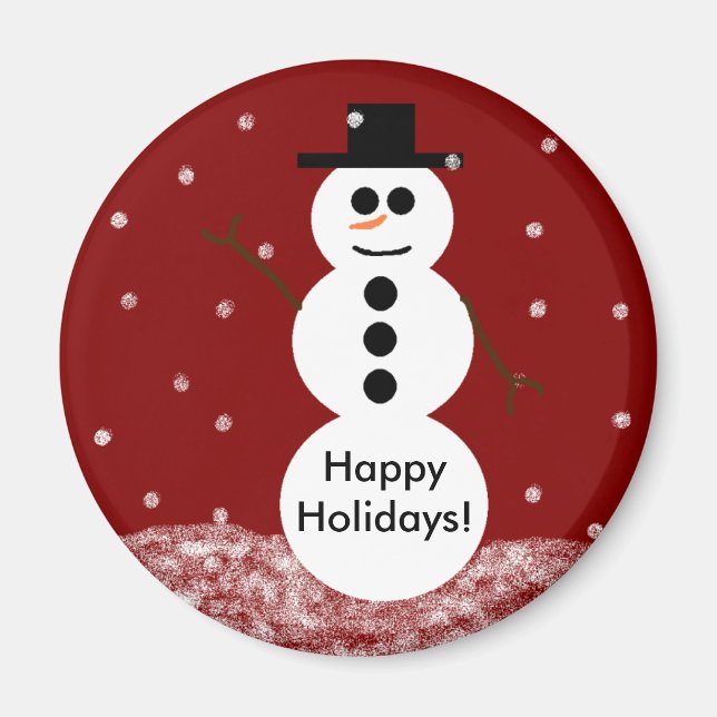 Imán Snowman Magnet (Frente)