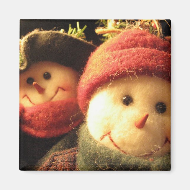 Imán Snowmen (Frente)