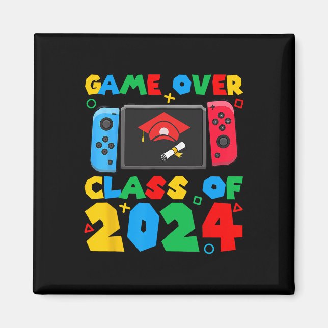 Imán Sobre Cl de 2024 Videojugadores Estudiantes Divert (Frente)