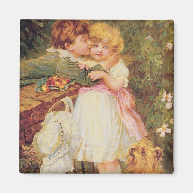 Imán Sobre el muro del jardín (Frente)