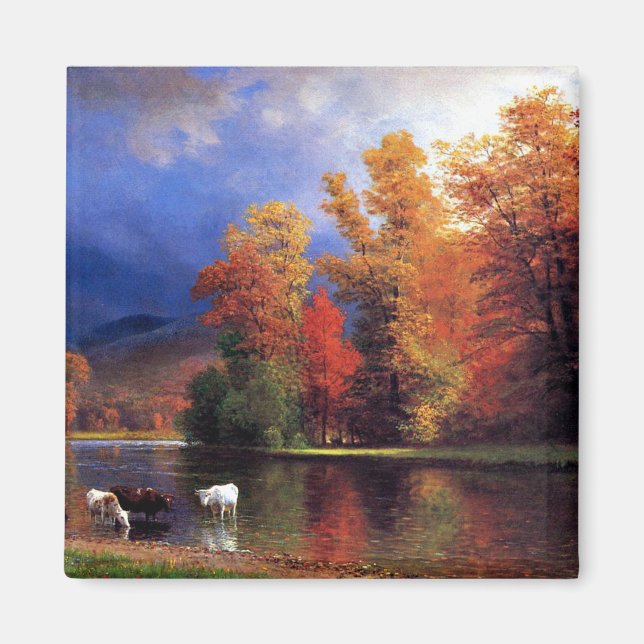 Imán Sobre el Saco, pintura de Albert Bierstadt (Frente)