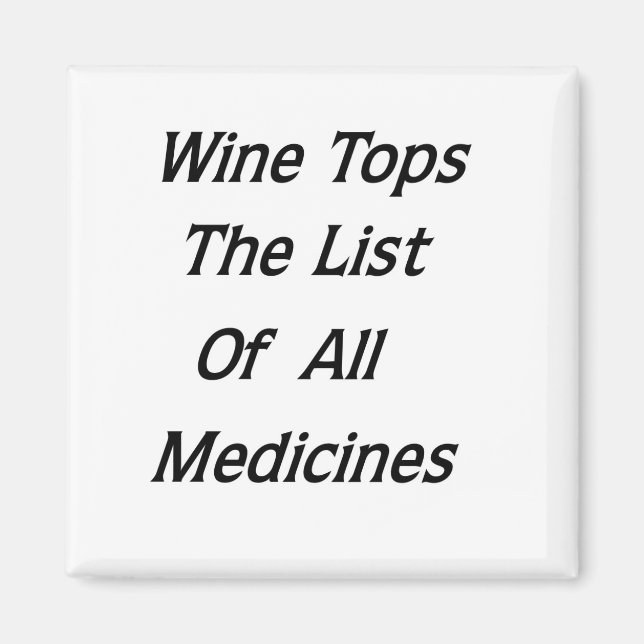 IMÁN SOBRE EL VINO (Frente)