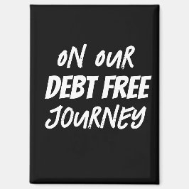 Imán Sobre nuestro viaje libre de deuda