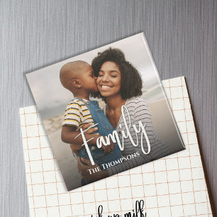 Imán Sobreposición de script de caligrafía de familia d