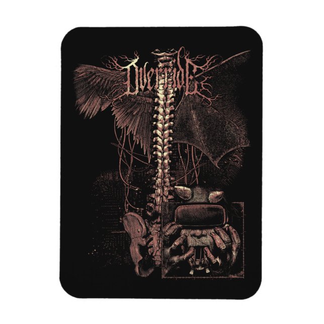 Imán Sobrescribir - Diseño de calzado de Gótico técnico (Vertical)