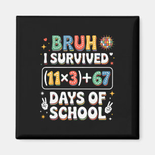 Imán Sobreviví 100 Días Escuela Bruh Groovy Ecuación Ma