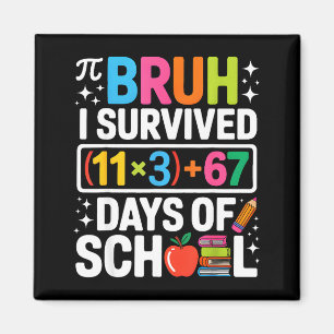 Imán Sobreviví 100 Días Escuela Bruh Groovy Ecuación Ma