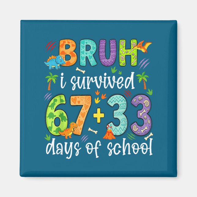 Imán Sobreviví 67 33 Días De Bruh (Frente)