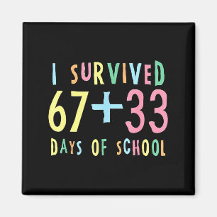 Imán Sobreviví 67 + 33 Días De Escuela Matemáticas Del 