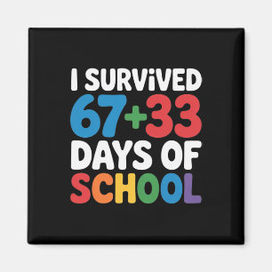 Imán Sobreviví 67+33 Días De Escuela Matemáticas Del Dí