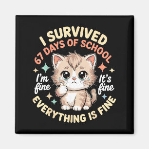 Imán Sobreviví 67 Días De Colegio Gato Está Bien Estoy