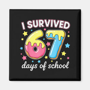 Imán Sobreviví 67 Días De Escuela Divertido 67 Meme Mae