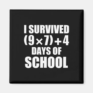 Imán Sobreviví 67 Días De Escuela Ecuación Matemática