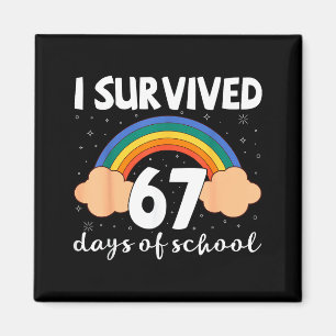 Imán Sobreviví 67 Días De Escuela Meme Divertido Estudi