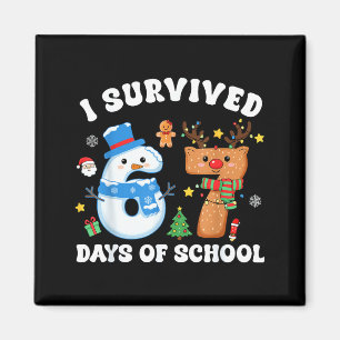 Imán Sobreviví 67 Días De Escuela Meme Divertido Seis S