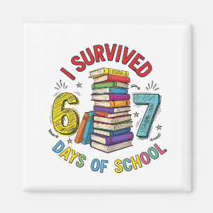 Imán Sobreviví 6 7 Días de Escuela 100 Días de Escuela