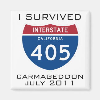 Imán Sobreviví a Carmageddon Magnet