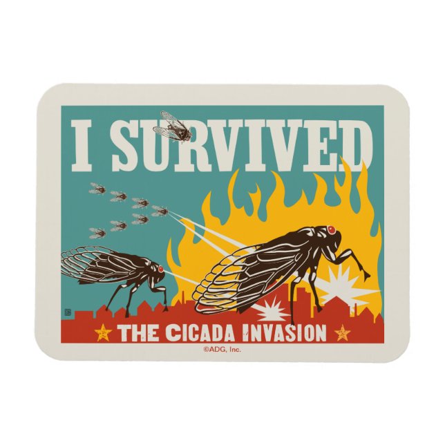 Imán Sobreviví a la invasión de Cicada (Horizontal)