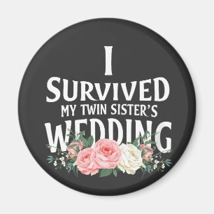 Imán Sobreviví a las Bodas parejas de mi hermana gemela