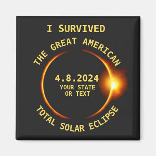 Imán Sobreviví al eclipse solar total 4.8.2024 EE.UU.