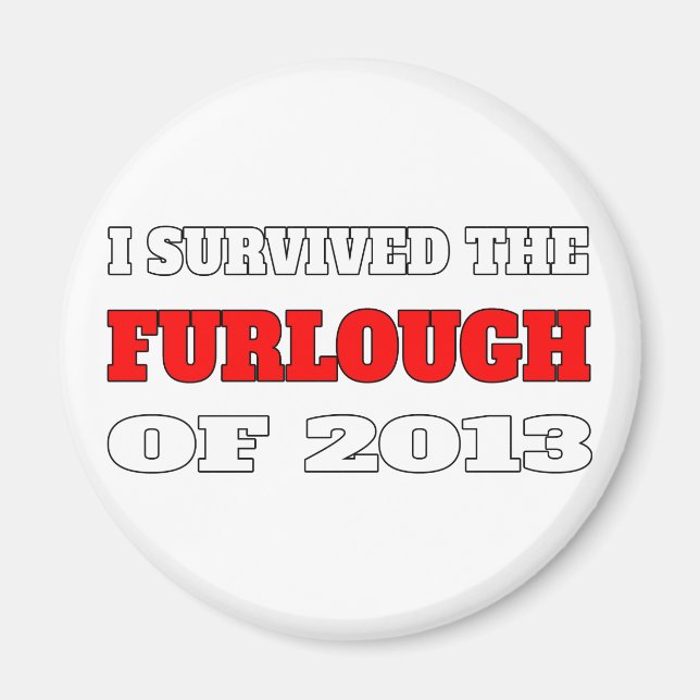 Imán Sobreviví al Furlough de 2013 (Frente)