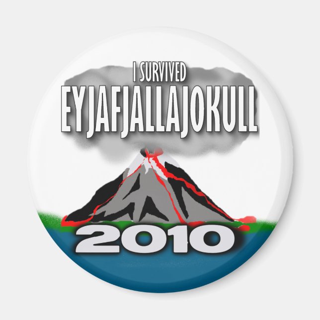 Imán Sobreviví Al Volcán De Islandia (Frente)