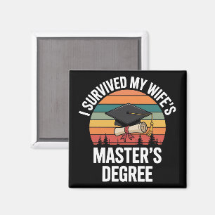 Imán Sobreviví la graduación de la maestría de mi espos