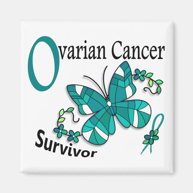 Imán Sobreviviente 6 Cáncer de ovario (Frente)