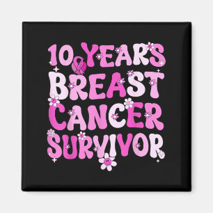 Imán Sobreviviente de cáncer de mama 10 años Cáncer de