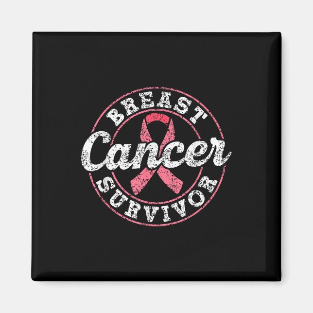 Imán Sobreviviente de cáncer de mama Lucha contra la Co (Frente)