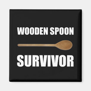 Imán Sobreviviente de Cuchara de Madera