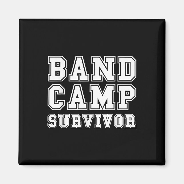 Imán Sobreviviente del campamento de banda marchando ba (Frente)