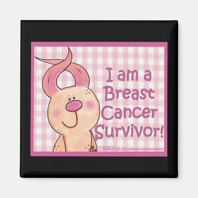 Imán Sobreviviente del cáncer de mama (Frente)