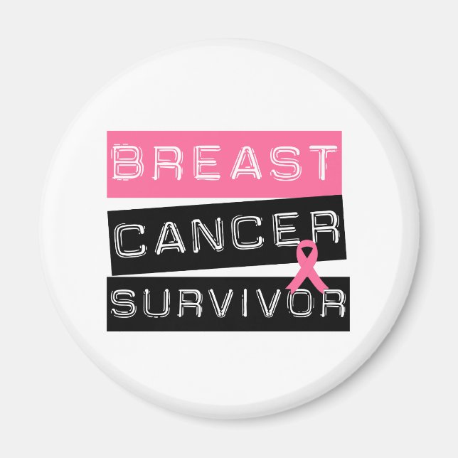 Imán Sobreviviente del cáncer de mama (Frente)
