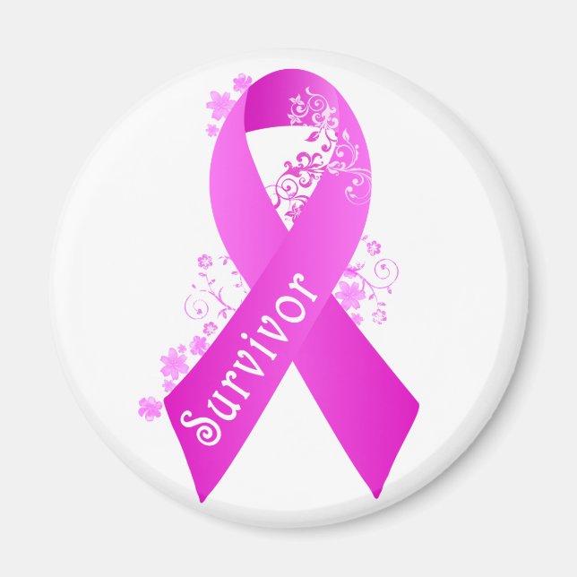 Imán Sobreviviente del cáncer de mama (Frente)