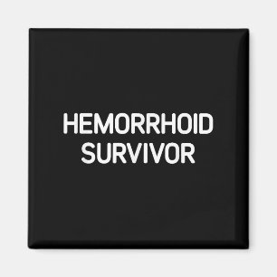 Imán Sobreviviente hemorroide, gracioso, Chistes, sarcá