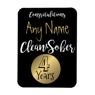 Imán sobriedad personalizada tarjeta personalizado de r