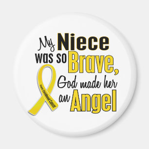 Imán Sobrina del ÁNGEL 1 del cáncer de la niñez