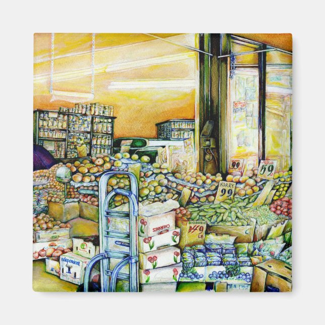 Imán Socavar la gentrificación artística (Frente)