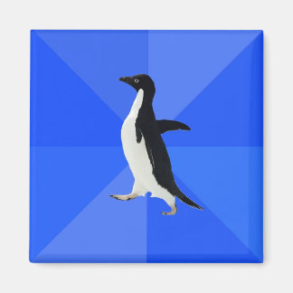 Imán Socially Awkward penguin_.