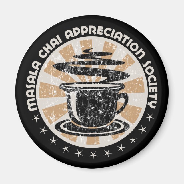 Imán Sociedad de Apreciación Masala Chai (Frente)