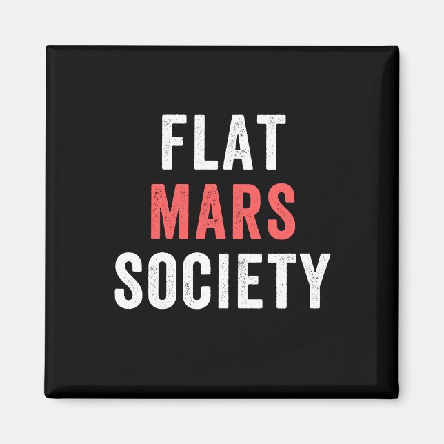 Imán sociedad de marcas planas (Frente)