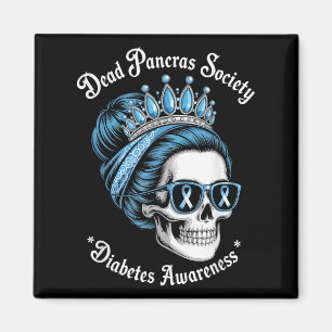 Imán Sociedad de páncreas muerto Shirt Diabetes diverti