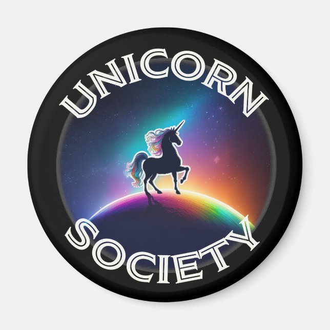 Imán Sociedad de Unicornio (Frente)