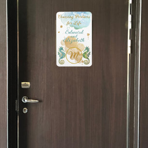 Imán Socios de crucero de pareja para caballitos de mar