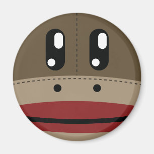 Imán Sock Monkey Face Products
